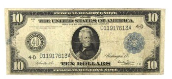 Federal Reserve Note VG Detail