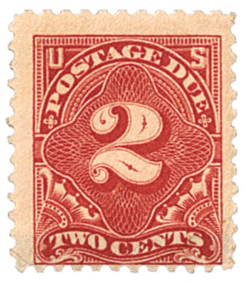 1917 2c Postage Due Stamp