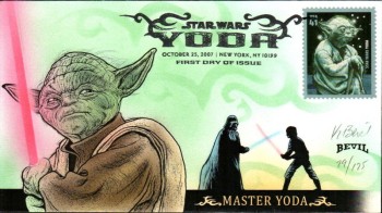 #4205 Yoda Bevil FDC