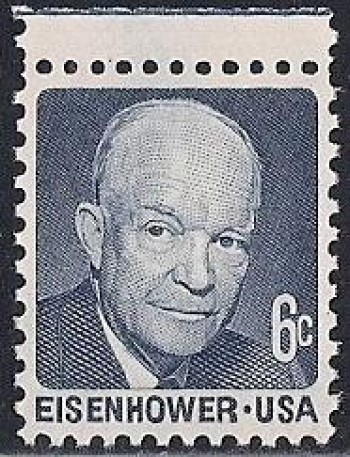 6 cent Eisenhower Stamp